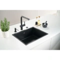 Zlewozmywak Franke Maris MRG 210/110-52 Fragranite Czarny mat 135.0669.525 - obrazek 16