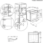 Piekarnik parowy do zabudowy AEG BSE792380B SteamPro 9000 Czarny -schemat instalacji 1- Ekspert-AGD.com