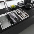 Zlewozmywak Franke Box Center BWX 220-54-27 Stal szlachetna z komorą z akcesoriami z prawej strony 127.0557.960 - obrazek 12