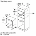 Kuchenka mikrofalowa Siemens BF722L1W1 Biały - obrazek 2