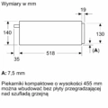 Szuflada do podgrzewania Siemens BI710C1W1 Biały - obrazek 6