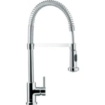 Bateria kuchenna SCHOCK KARPO 593.120 Chrom (CHR) ruchoma wylewka z funkcją prysznica - Ekspert-AGD.com