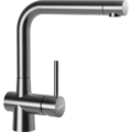 Bateria kuchenna SCHOCK LAIOS 517.000 Inox (EDM) ze stałą wylewką Bateria kuchenna SCHOCK LAIOS 517.000 Inox (EDM) ze stałą wylewką - obrazek 1