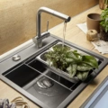 Bateria kuchenna SCHOCK LAIOS 517.120 Inox (EDM) z wyciąganą wylewką - obrazek 5