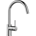 Bateria kuchenna SCHOCK PLUTOS 589.000 Chrom (CHR) ze stałą wylewką - obrazek 1