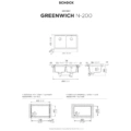 Zlewozmywak SCHOCK GREENWICH N-200 Stone CRISTADUR - obrazek 2