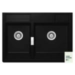 Zlewozmywak SCHOCK KALLIO M-175 Night CRISTADUR - Ekspert-AGD.com