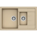 Zlewozmywak SCHOCK MANHATTAN D-150S Moonstone CRISTALITE - Ekspert-AGD.com