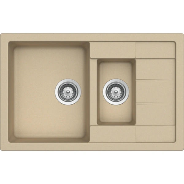 Zlewozmywak SCHOCK MANHATTAN D-150S Moonstone CRISTALITE - Ekspert-AGD.com