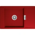 Zlewozmywak SCHOCK MONO D-100XS Rouge CRISTADUR - obrazek 1