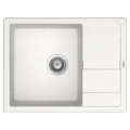 Zlewozmywak SCHOCK RONDA D-100L Alpina CRISTALITE - obrazek 1