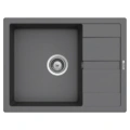 Zlewozmywak SCHOCK RONDA D-100L Croma CRISTALITE - obrazek 1