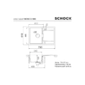 Zlewozmywak SCHOCK MONO D-100S Day CRISTADUR - obrazek 2