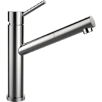 Bateria kuchenna podokienna SCHOCK ALTOS W 529.125 Inox (EDM) z wyciąganą wylewką