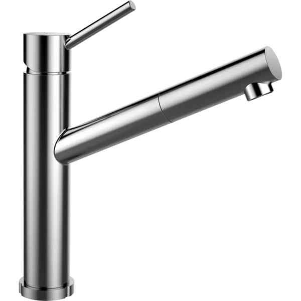 Bateria kuchenna podokienna SCHOCK ALTOS W 529.125 Inox (EDM) z wyciąganą wylewką