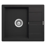 Zlewozmywak SCHOCK RONDA D-100 Onyx CRISTALITE - Ekspert-AGD.com
