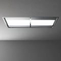 Okap sufitowy Falmec Nuvola Led 140 Inox (korpus bez silnika), z pilotem