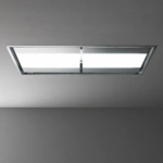Okap sufitowy Falmec Nuvola Led 140 Inox (korpus bez silnika), z pilotem