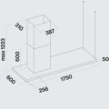 Okap Falmec Lumen NRS Isola 175 Lewy Inox 800 m3/h, wyspowy Okap Falmec Lumen NRS Isola 175 Lewy Inox 800 m3/h, wyspowy - obrazek 2