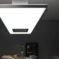 Okap Falmec Zenith NRS Isola 90 Inox 800 m3/h (korpus + szkło), wyspowy - obrazek 5