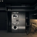 Łącznik, Wysuwana półka z koszem na pranie ASKO HDB1153T 15 cm Szary metaliczny - obrazek 2