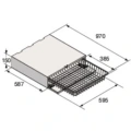 Łącznik, Wysuwany kosz na pranie ASKO HB1153W 15 cm Biały - obrazek 4