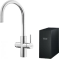 Bateria kuchenna Franke Mythos Water Hub Sparkling ze stałą wylewką Stal szlachetna 160.0708.956 Bateria kuchenna Franke Mythos Water Hub Sparkling ze stałą wylewką Stal szlachetna 160.0708.956 - obrazek 1