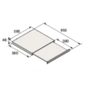 Łącznik, Wysuwana półka na pranie ASKO HSS1053W 5 cm Biały - obrazek 3