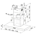 Okap scienny Franke Tale 915 W XS Stal szlachetna 10