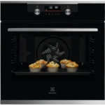 Piekarnik parowy do zabudowy Electrolux KODDP77X SteamBake Czarny/Stal szlachetna - Ekspert-AGD.com