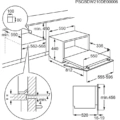 Zmywarka Electrolux ESL2500RO 55 cm Zmywarka do zabudowy Electrolux ESL2500RO 55 cm -schemat instalacji- Ekspert-AGD.com 2