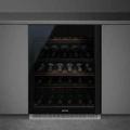 Chłodziarka do wina SMEG CVI638LN3 Czarne szkło + miedź Chłodziarka do wina SMEG CVI638LN3 Czarne szkło + miedź - obrazek 2