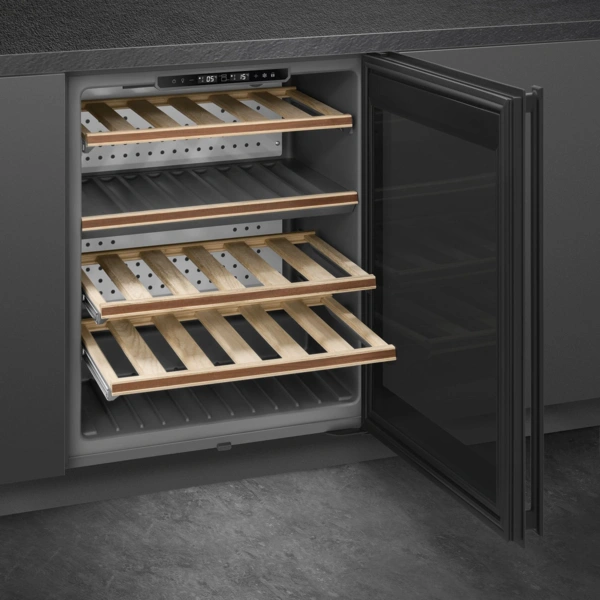 Chłodziarka do wina SMEG CVI638RN3 Czarne szkło + miedź 8 Chłodziarka do wina SMEG CVI638RN3 Czarne szkło + miedź - Ekspert-AGD.com 8