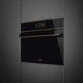 Piekarnik SMEG SO4606WAPNR Omnichef Czarne szkło + miedź, parowy z mikrofalą, kompaktowy - obrazek 2