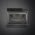 Piekarnik SMEG SO4606WAPNR Omnichef Czarne szkło + miedź, parowy z mikrofalą, kompaktowy - obrazek 6