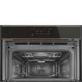 Piekarnik SMEG SO4606WAPNR Omnichef Czarne szkło + miedź, parowy z mikrofalą, kompaktowy - obrazek 9