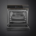 Piekarnik SMEG SO6606WAPNR Omnichef Czarne szkło + miedź, parowy z mikrofalą - obrazek 4