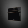 Piekarnik SMEG SO4604M2PNR Speedwave Czarne szkło + miedź, kompaktowy z funkcją mikrofali - obrazek 2