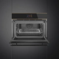 Piekarnik SMEG SO4604M2PNR Speedwave Czarne szkło + miedź, kompaktowy z funkcją mikrofali - obrazek 3