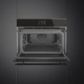 Piekarnik SMEG SO4604M2PNR Speedwave Czarne szkło + miedź, kompaktowy z funkcją mikrofali - obrazek 4