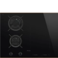 Płyta gazowo-indukcyjna do zabudowy SMEG PM6643R 65 cm Czarne szkło + miedź