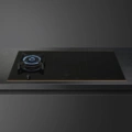 Płyta gazowo-indukcyjna SMEG PM6954R 90 cm Czarne szkło + miedź - obrazek 2