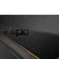 Płyta gazowo-indukcyjna SMEG PM6954R 90 cm Czarne szkło + miedź - obrazek 5