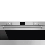 Kompaktowy piekarnik do zabudowy SMEG SFR9300X Stal nierdzewna 90 cm