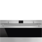 Piekarnik SMEG SFR9302TX Stal nierdzewna, kompaktowy Kompaktowy piekarnik do zabudowy SMEG SFR9302TX Stal nierdzewna 90 cm