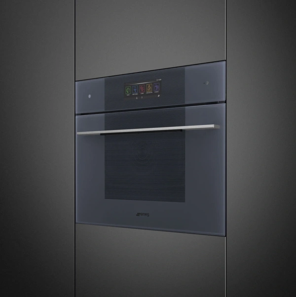 Piekarnik SMEG SO4106WAPG Omnichef Neptune Grey, parowy z mikrofalą, kompaktowy - Ekspert-AGD.com 2