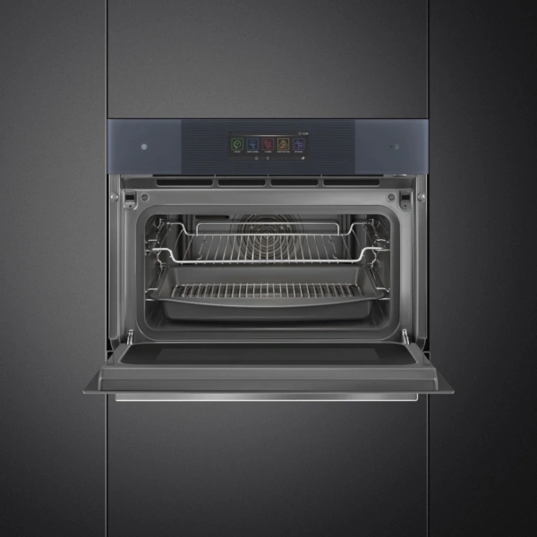 Piekarnik SMEG SO4106WAPG Omnichef Neptune Grey, parowy z mikrofalą, kompaktowy - Ekspert-AGD.com 4