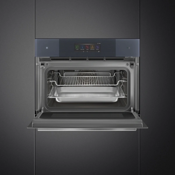 Piekarnik SMEG SO4106WAPG Omnichef Neptune Grey, parowy z mikrofalą, kompaktowy - Ekspert-AGD.com 5