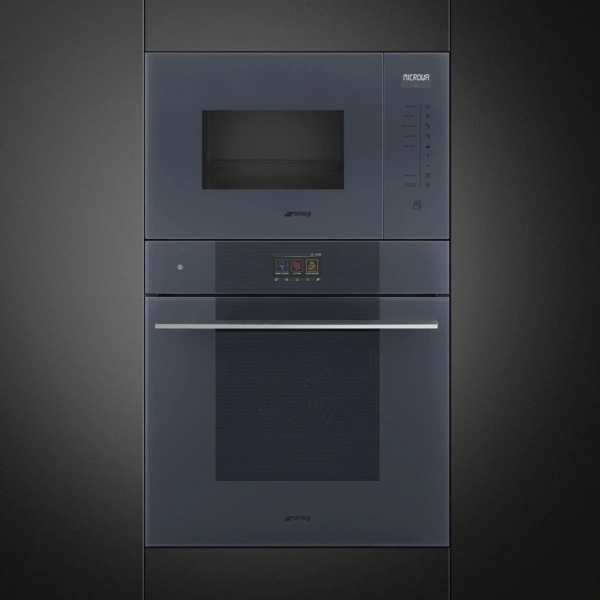 Kuchenka mikrofalowa SMEG FMI125G Neptune Grey - Ekspert-AGD.com 2
