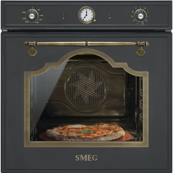 Piekarnik do zabudowy SMEG SFP750AOPZ Antracyt